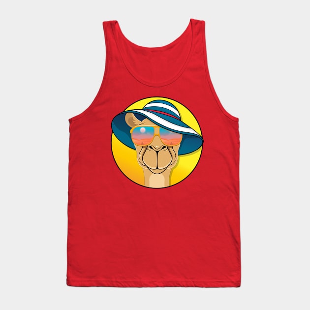 Camel Tank Top by Jiestore